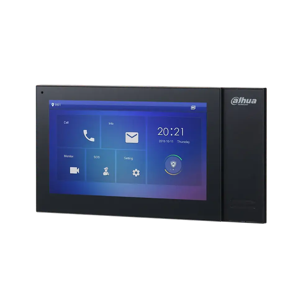 DHI-VTH2421FB-P. MONITOR VIDEO PORTERO DAHUA SIP 7 PULGADAS POE 1