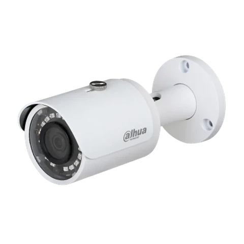 IPC-HFW1220SN-0280B-S3 Cámara Bala Dahua. LF 3.6 mm. 2MP. IP 67. IR 30 Mts. Sensor Cmos 1/3". POE