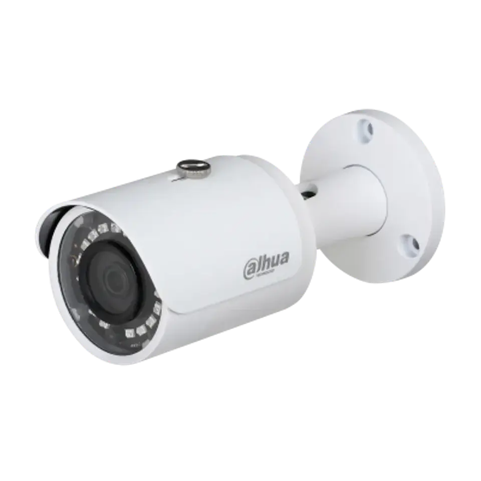 IPC-HFW1220SN-0280B-S3 Cámara Bala Dahua. LF 3.6 mm. 2MP. IP 67. IR 30 Mts. Sensor Cmos 1/3