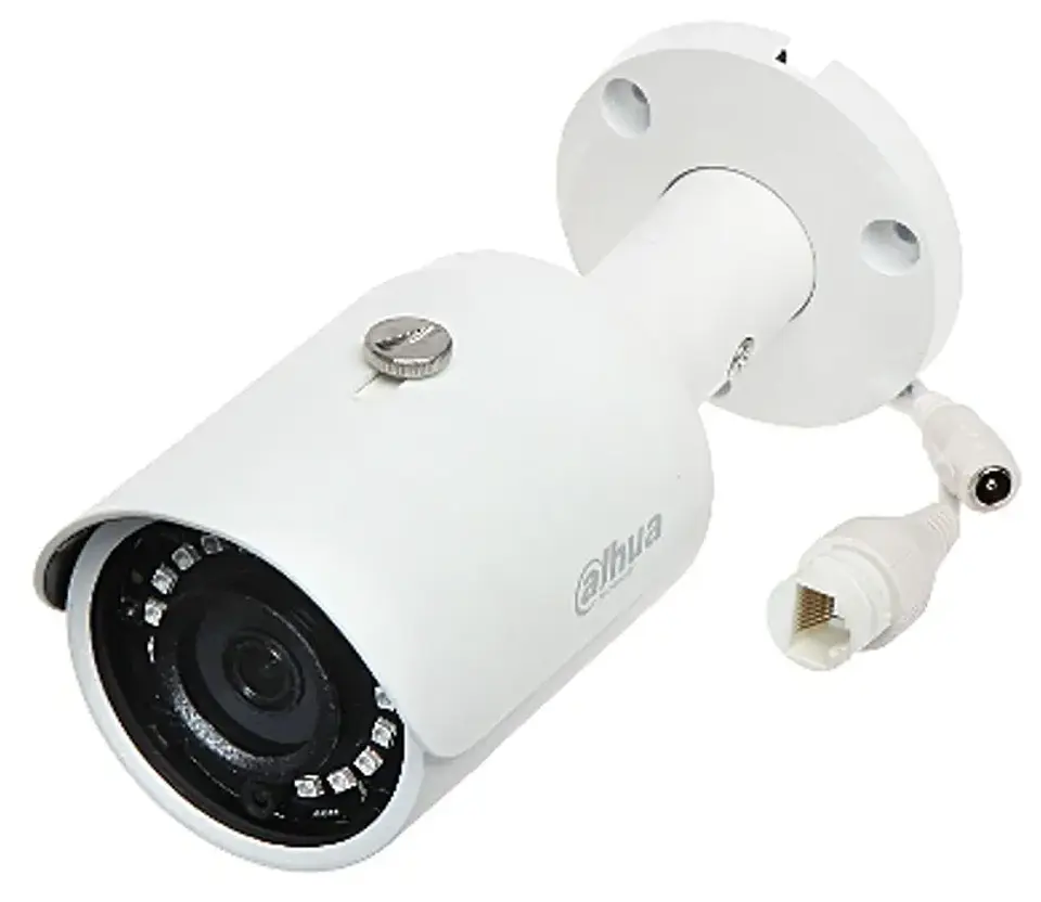 IPC-HFW1220SN-0280B-S3 Cámara Bala Dahua. LF 3.6 mm. 2MP. IP 67. IR 30 Mts. Sensor Cmos 1/3