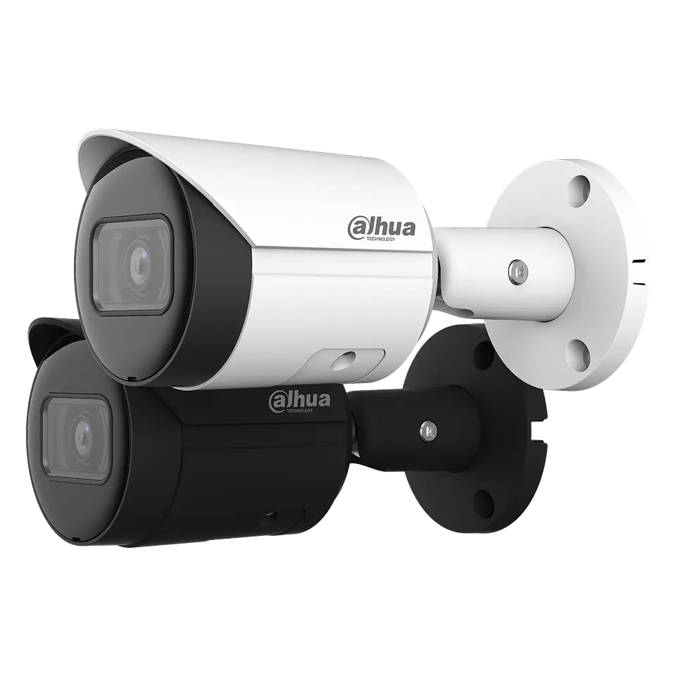 DH-IPC-HFW2230SP-S-0280B-S2-QH3. Cámara IP Dahua tipo bullet 2Mp lene fijo 2.8mm IR 30m IP67 4