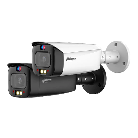 DH-IPC-HFW3449T1P-AS-PV-0280B-S4. Cámara IP Dahua tipo bullet 4MP doble Iluminacion y deteccion acti