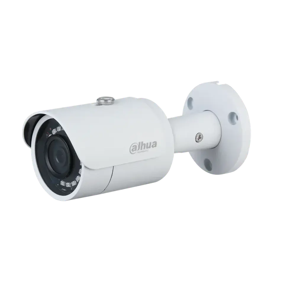 DH-IPC-HFW1431SN-0280B-S4. Camara IP Bullet 4MP lente fijo 2.8mm IR 30m proteción IP67 1