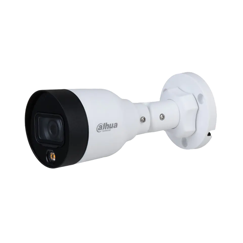 DH-IPC-HFW1439S1P-LED-0280B-S4. Cámara IP bullet 4MP Full color lente fijo 2.8mm LED 15M 1