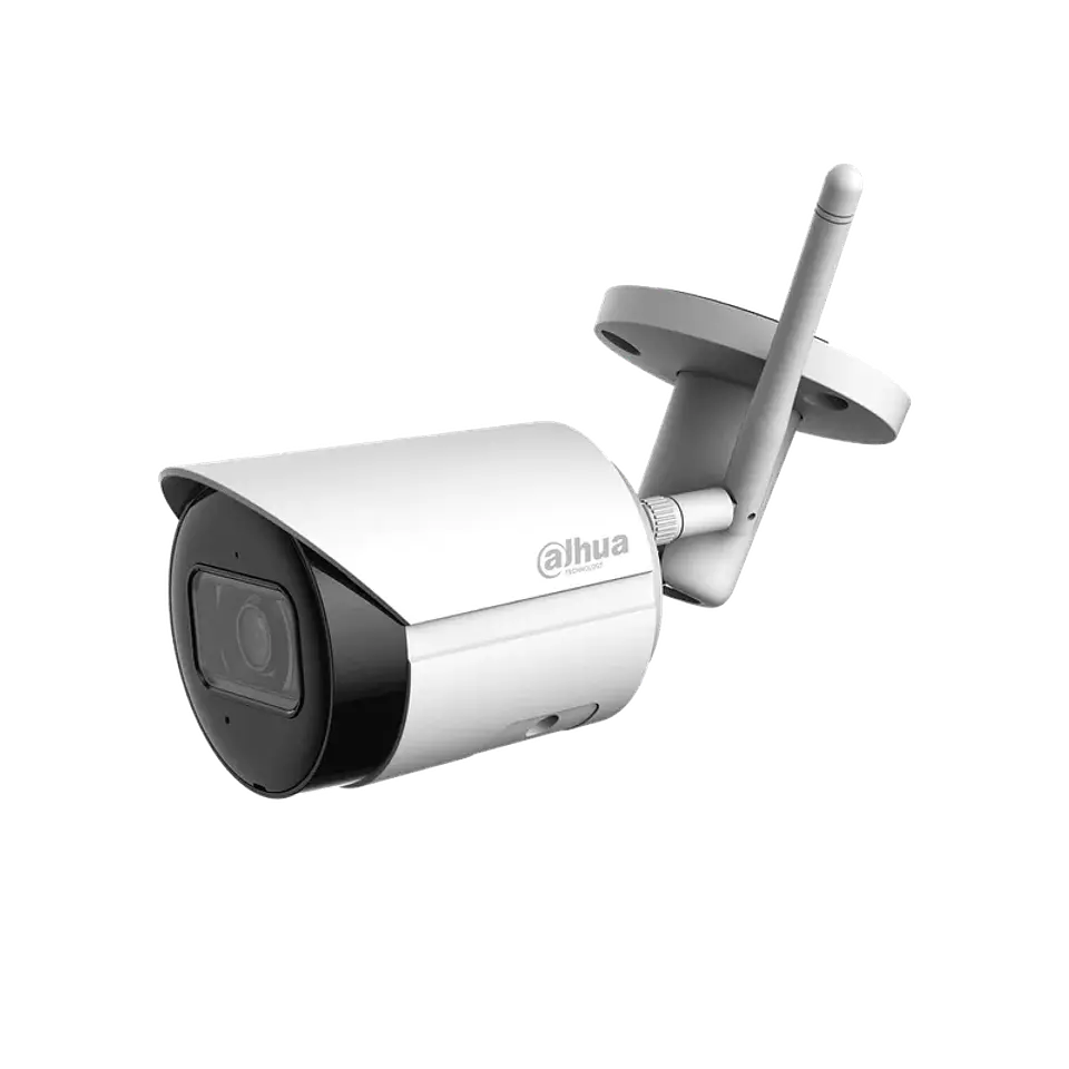 DH-IPC-HFW1230DSN-SAW-0280B. Camara IP bullet WIFI 2MP lente fijo 2.8mm microfono incorporado. 2