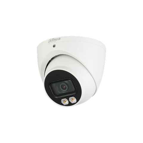 DH-HAC-HDW1500TN-IL-A-0280B-S3-DIP. Mini Domo HDCVI Dahua. 5MP. LF 2.8mm. Doble Ilum 40 Mts. Mic. IP67.
