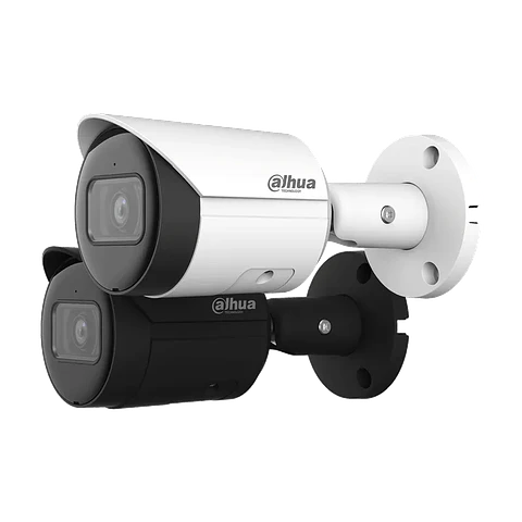 DH-IPC-HFW2441SP-S-0280B. Camara IP 4mp lente fijo 2.8mm iluminacion de 30m portecion IP67 con SMD P