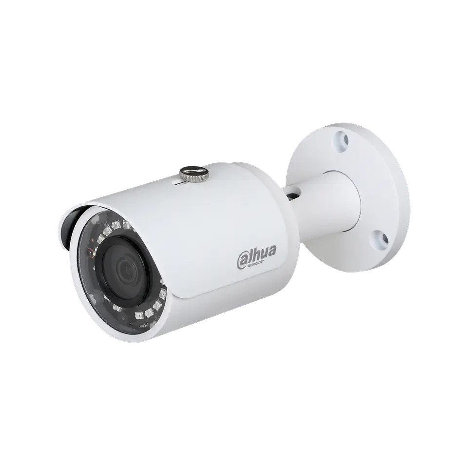 DH-IPC-HFW1230SP-0280B-S5-QH2. Camara IP Bullet Dahua 2MP Lente 2.8mm Semimetalica IP67 H265+ POE 1