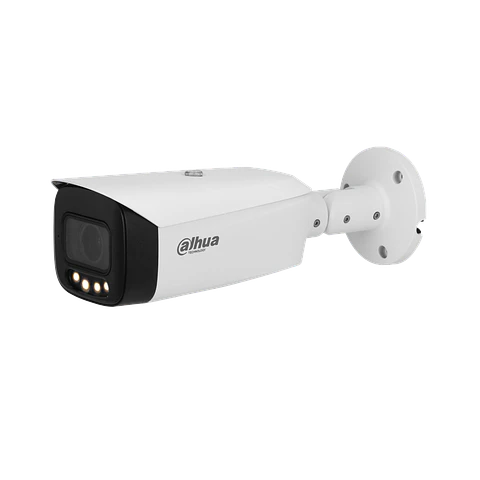 DH-IPC-HFW5449T1P-ZE-LED-2712. Cámara Dahua IP bullet AI 4MP Full Color 2.7-12mm LED 70m PoE Alarma