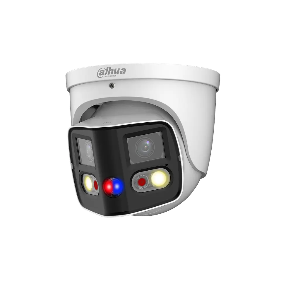 DH-IPC-PDW3849P-A180-E2-AS-PV-0280B. Camara Ip 180 grados Dahua 2x4MP Tioc Lente 2.8mm 12v POE IP67 1