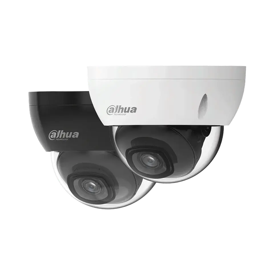DH-IPC-HDBW2231EP-S-0280B-S2-QH. Camara Domo IP Dahua 2MP Lente Fijo 2.8mm WDR IR30m IP67 IK10 2
