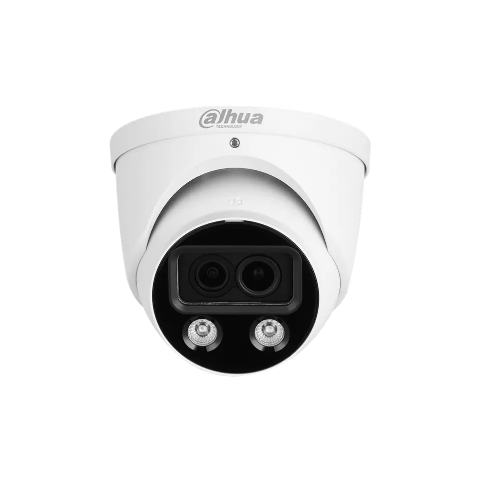 DH-IPC-HDW5449HP-ASE-D2-0360B. Cámara IP Dahua tipo Eyeball 5mp lente fijo 3.6mm full color Iluminac 2