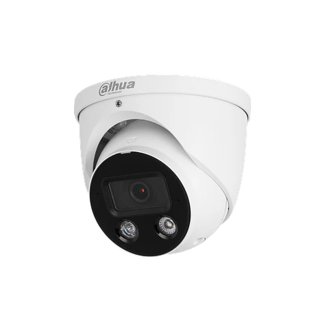 DH-IPC-HDW3449HP-AS-PV-0280B-S5. Cámara IP Domo Dahua Active Deterrence WizSense 4MP Lente 2.8mm WDR