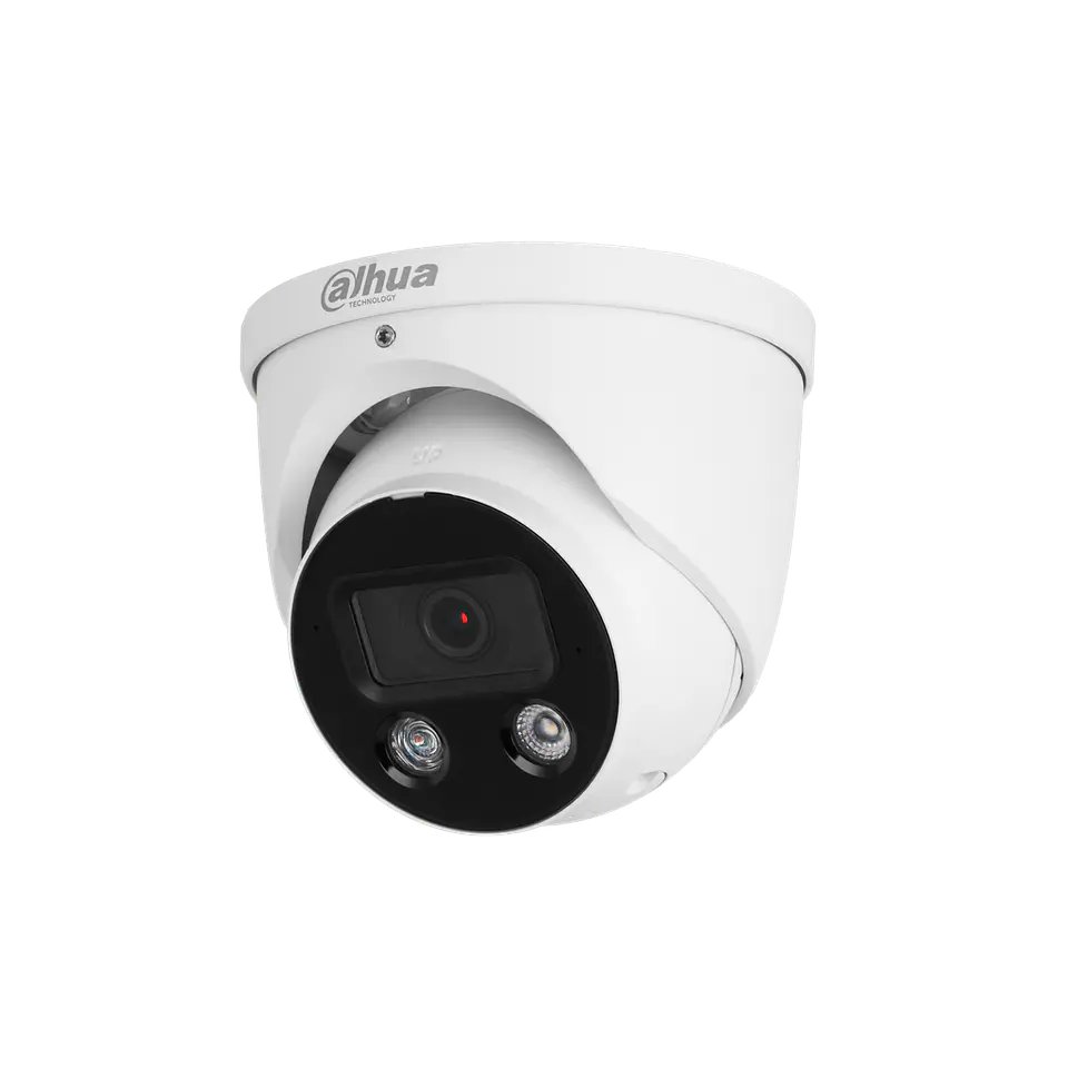 DH-IPC-HDW3449HP-AS-PV-0280B-S5. Cámara IP Domo Dahua Active Deterrence WizSense 4MP Lente 2.8mm WDR 1