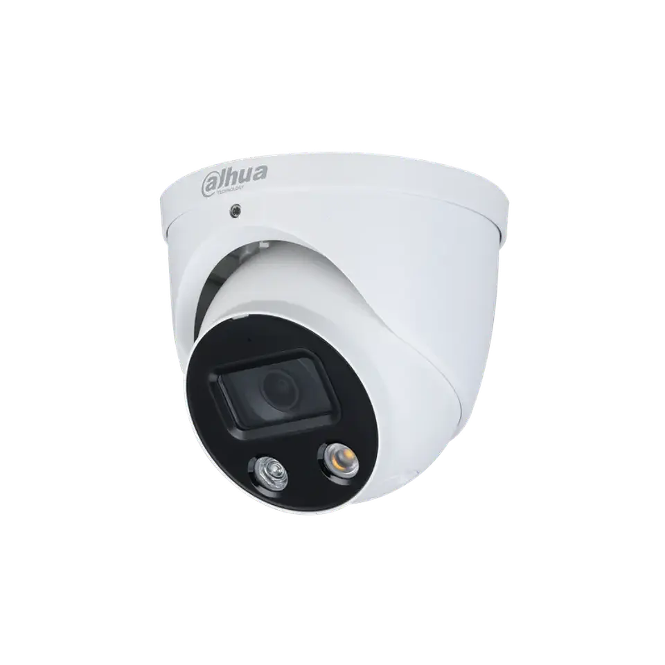 DH-IPC-HDW3249HN-AS-PV-0280B. Camara IP Domo Dahua Active Deterrence WizSense 2MP Lente 2.8mm WDR PO 2