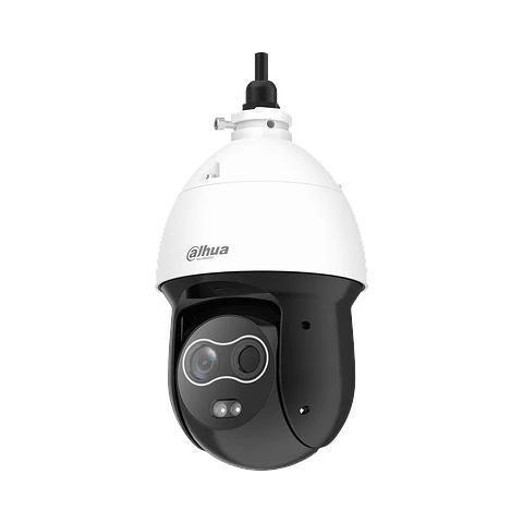 DHI-TPC-SD2241-TB3F4-DW-S2. Cámara IP PTZ Dahua Termica Hibrida, lente termico 3.5mm lente optico 4M