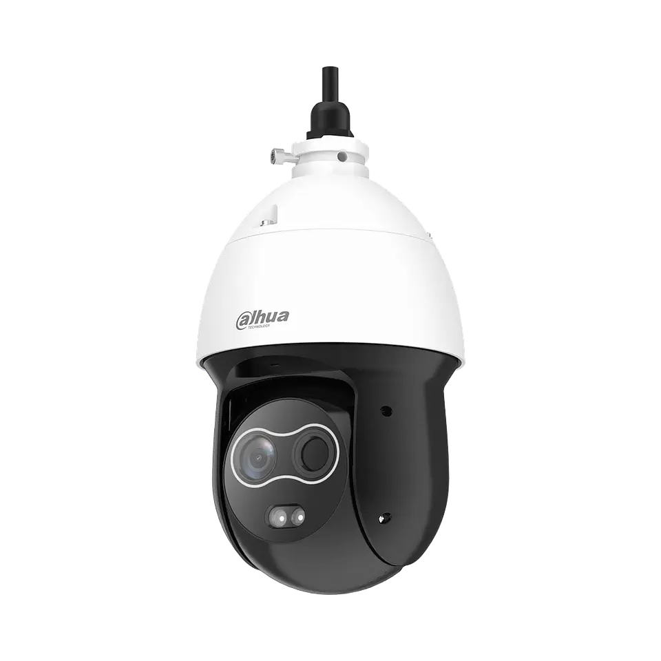 DHI-TPC-SD2241-TB3F4-DW-S2. Cámara IP PTZ Dahua Termica Hibrida, lente termico 3.5mm lente optico 4M 1