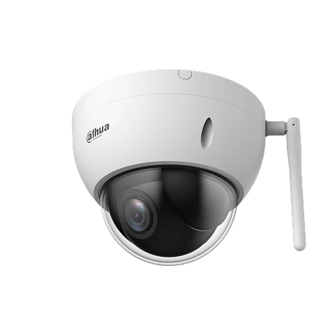 DH-SD22204DB-GNY-W. Camara IP Dahau mini domo PTZ Zoom optico de 4X 2MP IP66 IK10 soporta wifi sopor