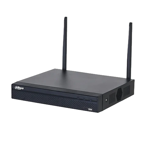 DHI-NVR1104HS-W-S2-CE. NVR 4 canales 1HDD hasta 16TB camaras hasta 6MP