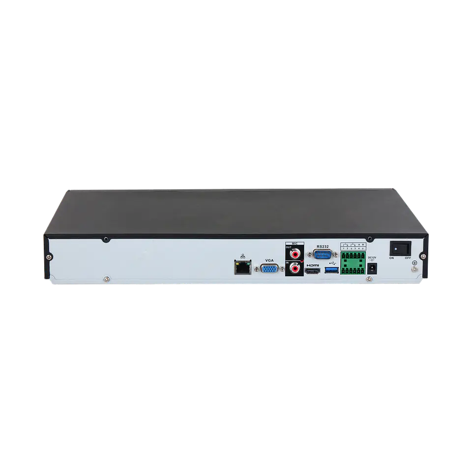 DHI-NVR5216-EI. NVR Dahua 16 canales soporta 2 HDD hasta 16TB IA Perimetral protecction ANPR, FD, FR 3