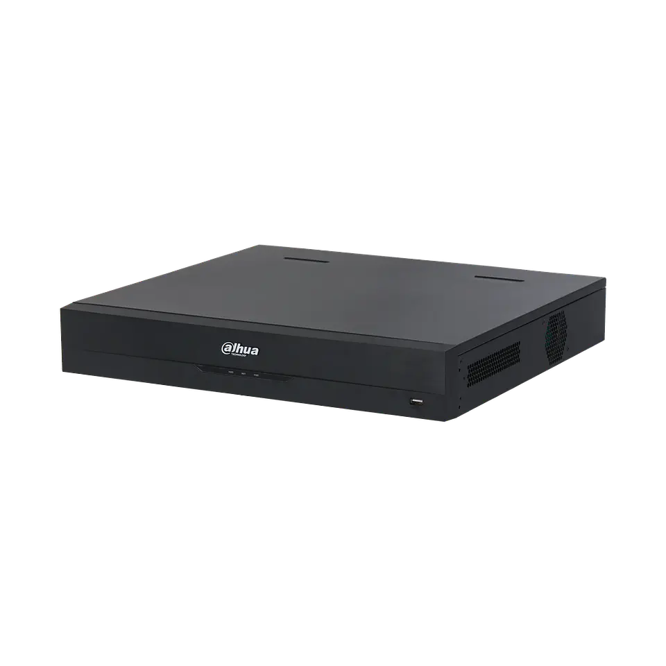 DHI-NVR5464-EI. NVR Dahua 64 canales soporta 4 HDD hasta 16TB IA Perimetral protecction ANPR, FD, FR 1