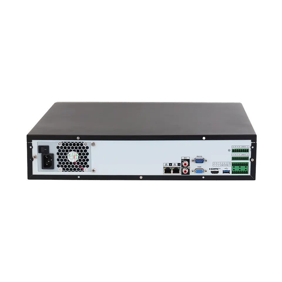 DHI-NVR4832-EI. NVR Dahua 32 Canales 8 Discos max 16Tb IA Alarmas 16in 4out 3