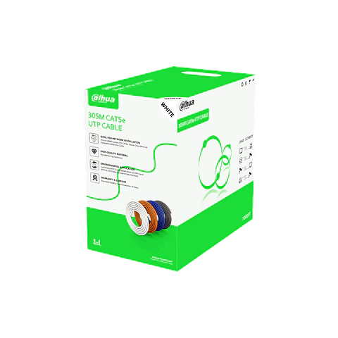 DH-PFM922I-5EUN-C-white. Cable UTP Cat5E aleacion aluminio cobre 305 metros calibre 24AWG