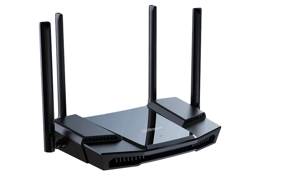 DH-AX18(DE). Router Dahua 3 puertos Lan 1 Wan bandas 2.4 y 5 Ghz velocidad en el aire de 1.8 Gbps(57 1