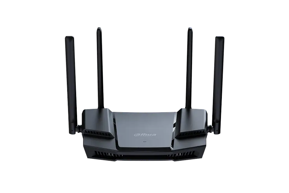 DH-AX18(DE). Router Dahua 3 puertos Lan 1 Wan bandas 2.4 y 5 Ghz velocidad en el aire de 1.8 Gbps(57 3