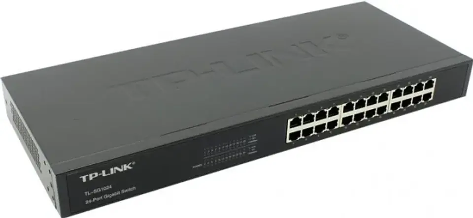 TL-SG1024. TP-LINK 24-1000 Ancho Gigabit Switch no-Administrable Rack 2