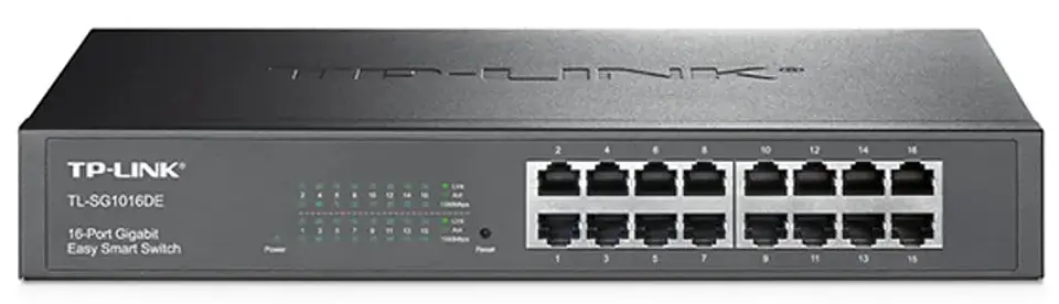 TL-SG1016DE TP-LINK 16-1000 Switch Easy-Smart Rack Semi-Administrable 2