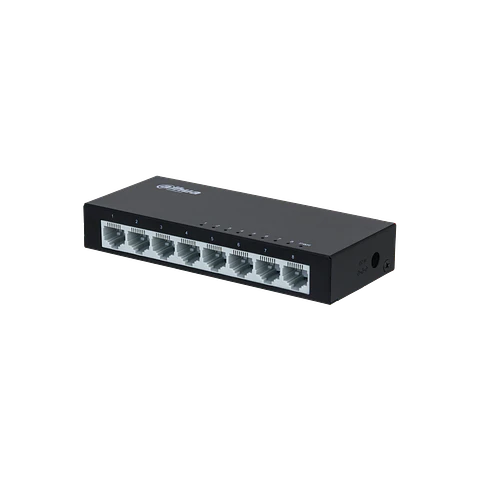 DH-PFS3008-8ET-V2. Switch da no administrable 8 puertas Ethernet 10/100Mbps.