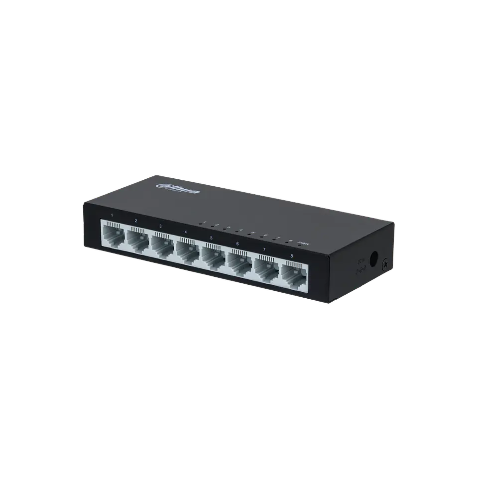 DH-PFS3008-8ET-V2. Switch da no administrable 8 puertas Ethernet 10/100Mbps. 1