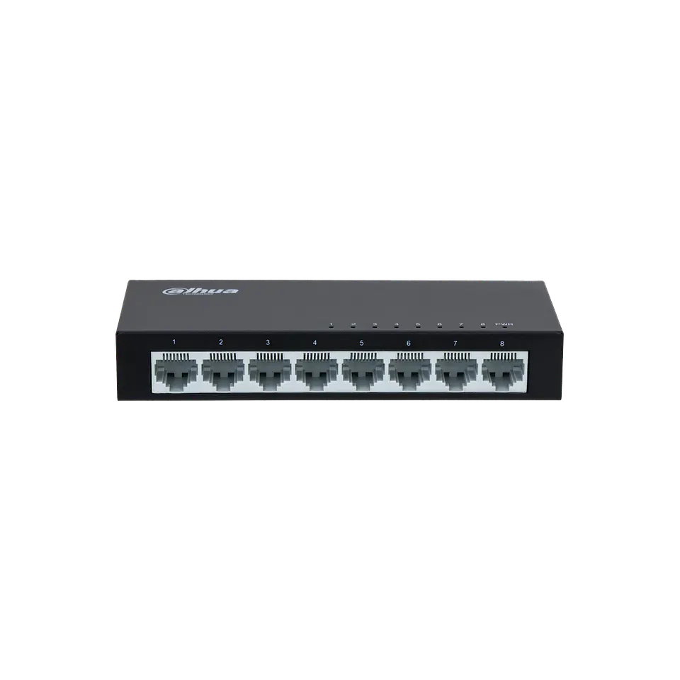 DH-PFS3008-8ET-V2. Switch da no administrable 8 puertas Ethernet 10/100Mbps. 2