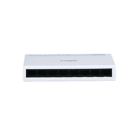 DH-PFS3008-8ET-L. Switch Desktop Dahua 8 Puertos 100Mbps 5v