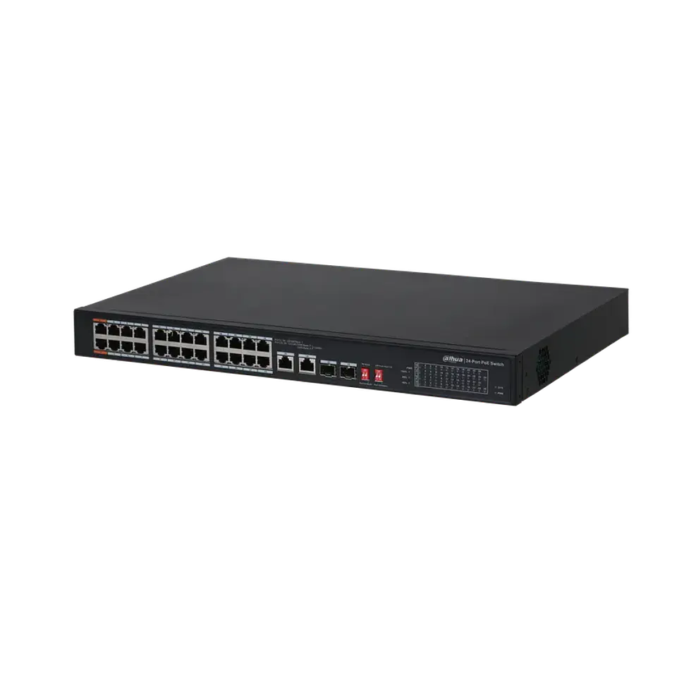 DH-PFS3226-24ET-240. Switch PoE 24 PUertos DAHUA 240W. 2