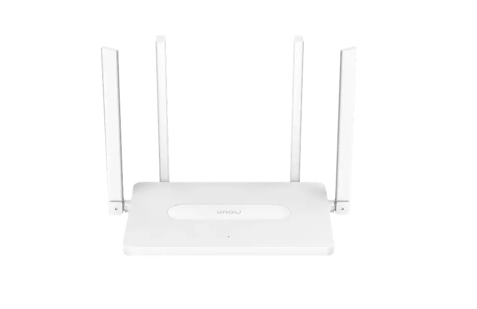HR12F-B. Router Wifi Imou 1200Mbps soporta IPVT doble banda alcanza una velocidad de 300Mbps en 2.4GHz y 867 en 5GHz 1