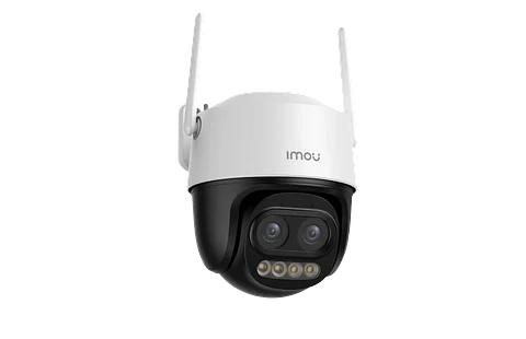 IPC-S7DN-5M0WEZ. Cámara wifi Imou Cruiser Z de 5MP con resolución de 3K zoom hibrido de 12x pan til, lentes de 2.8mm y lente de 12mm visión inteligente a color