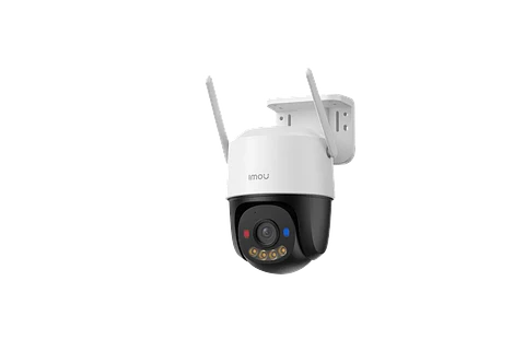 IPC-K7FN-5H0WE. Cámara Imou CRUISER SC 5MP tipo PT Visión nocturna en color inteligente detección humana IR de hasta 30m luces de advertencia azul y rojas