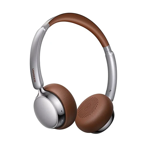 HP207. Audifonos Bluetooth 6.0 UGREEN Studio Plus Retro. Noise-Cancelling. (80 horas uso continuo)