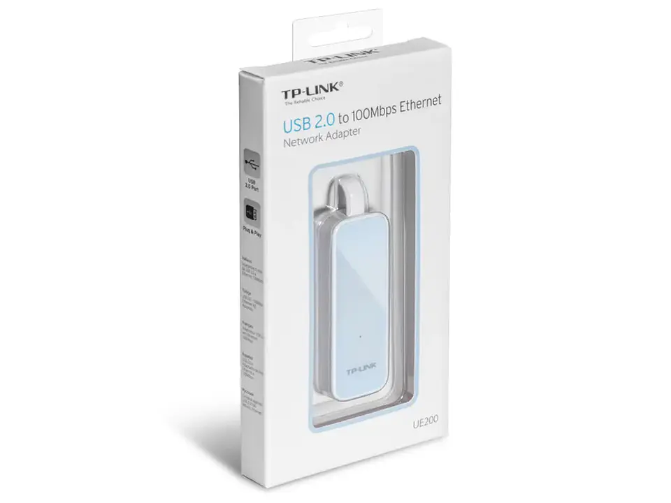 UE200. Adaptador de Red Tp-Link USB 2.0 a Ethernet a 100Mbps 1