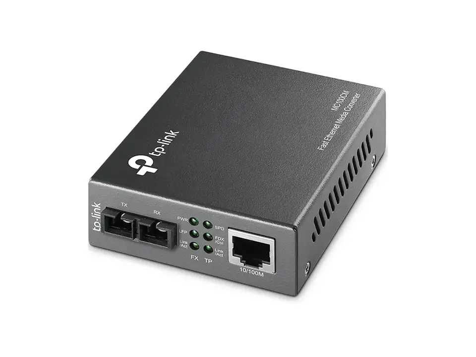 MC100CM. TP-LINK 100MBPS MM 2-SC 1310NM 2KM CONVERTIDOR MEDIO TRANSCEIVER 1