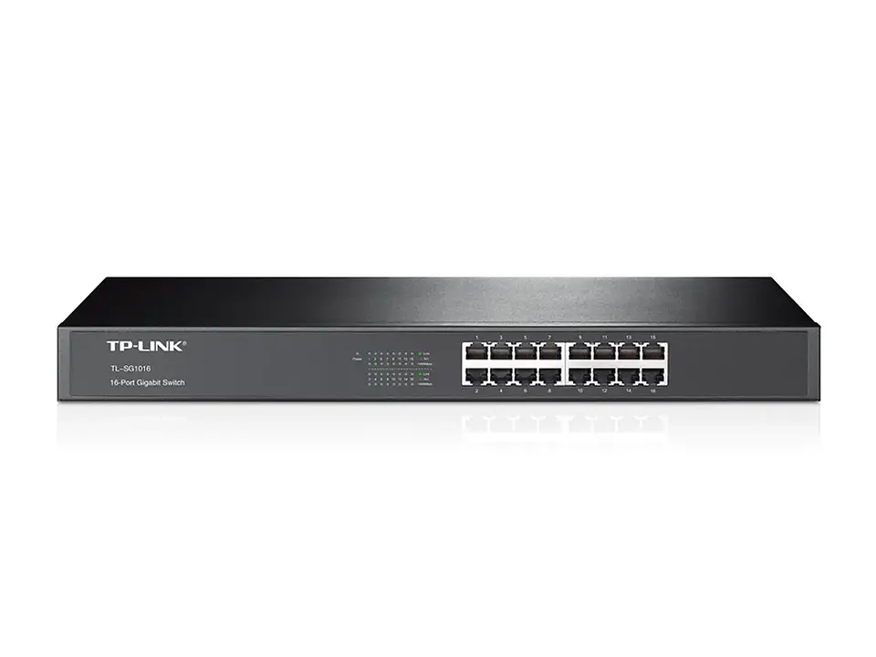 TL-SG1016 TP-LINK 16-1000 Ancho Gigabit Switch no-Administrable Rack 1