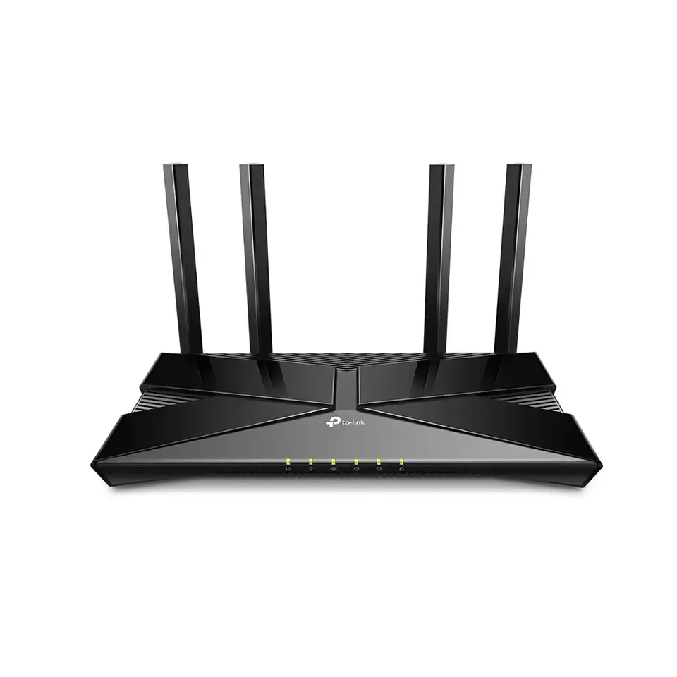 Archer AX23. Router WiFi 6 Tp-Link AX1800 doble banda (1201Mbps en 5GHz y 574Mbps en 2.4GHz) 1 puerto WAN 4 puertos LAN 1Gbps 1