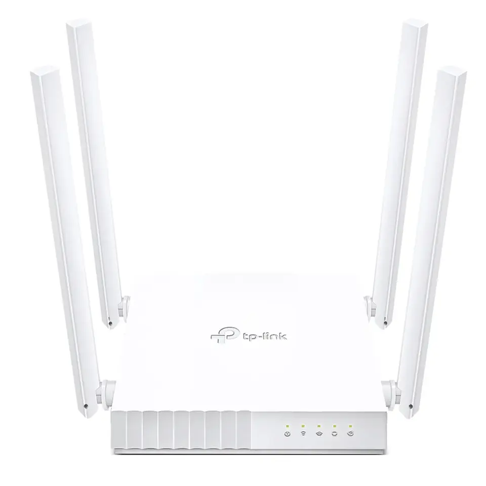 Archer C24. Router WiFi AC750 Tp-Link doble banda (433Mbps en 5Ghz y 300 Mbps en 2.4GHz) 1 puerto 10/100 WAN, 4 puertos 10/100 LAN 3