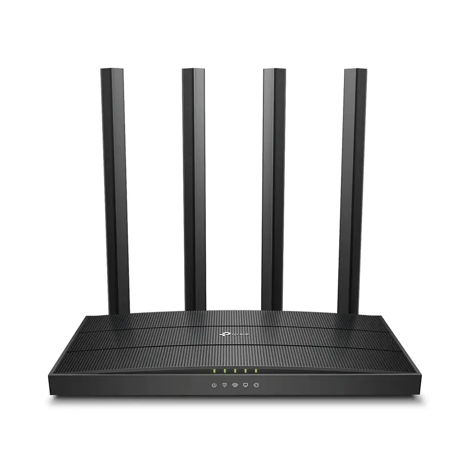Archer C80. Router WiFi AC1900 MU-MIMO 3X3 Tp-Link doble banda (1300Mbps en 5Ghz y 600 Mbps en 2.4GHz) 1 puerto Gigabits WAN, 4 puertos Gigabits LAN 1