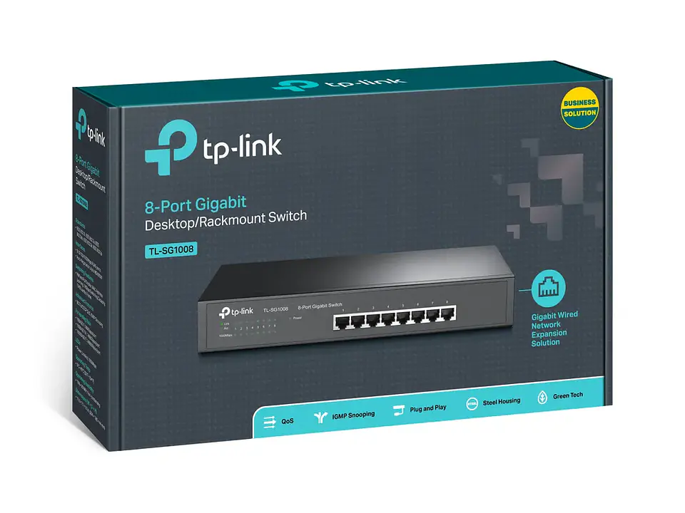 TL-SG1008. Switch Gigabit de 8 puertos 2