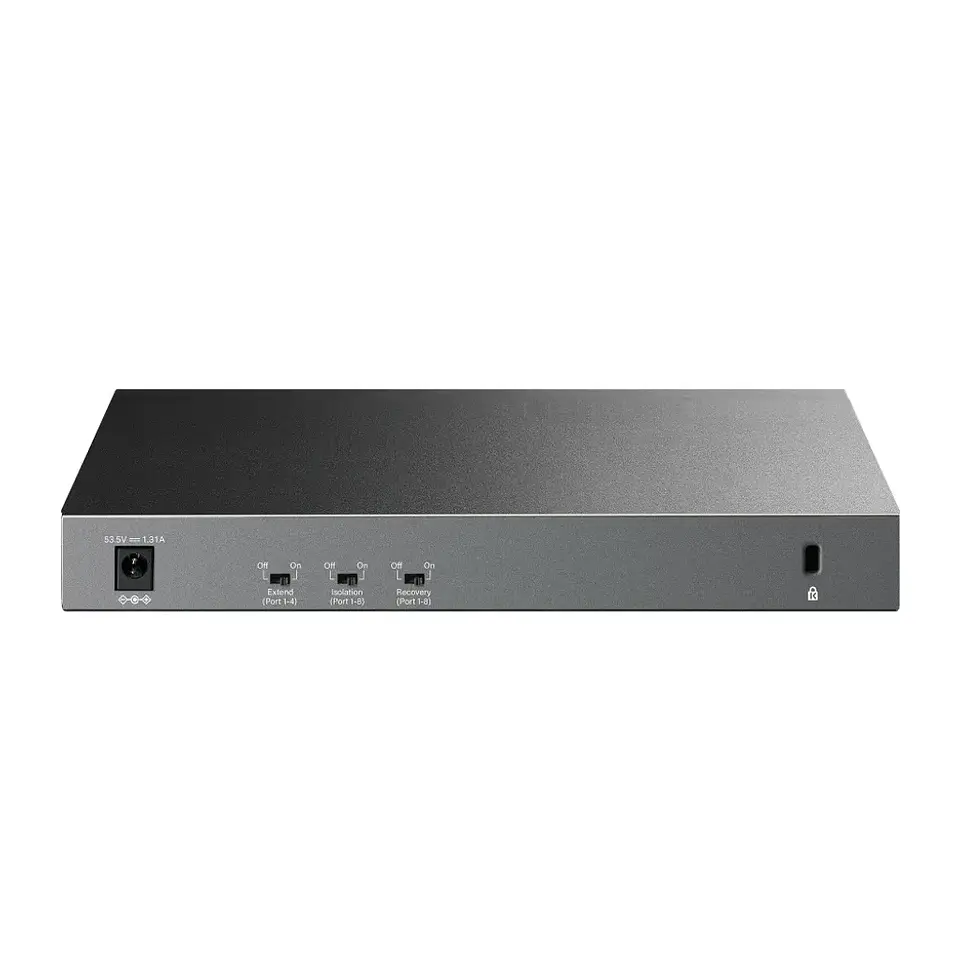 LS1210GP. Switch Gigabit de sobremesa de 10 puertos con 8 puertos PoE+ 1 SPFP 2