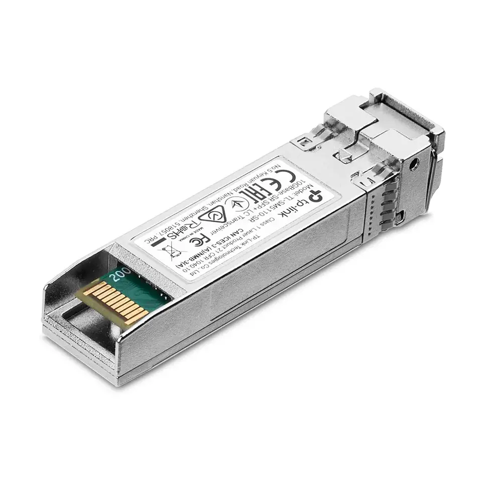 TL-SM5110-SR. Transceptor LC 10GBase-SR SFP+ Compatible con switch con puertos 10G SFP+ como TL-SG34 2