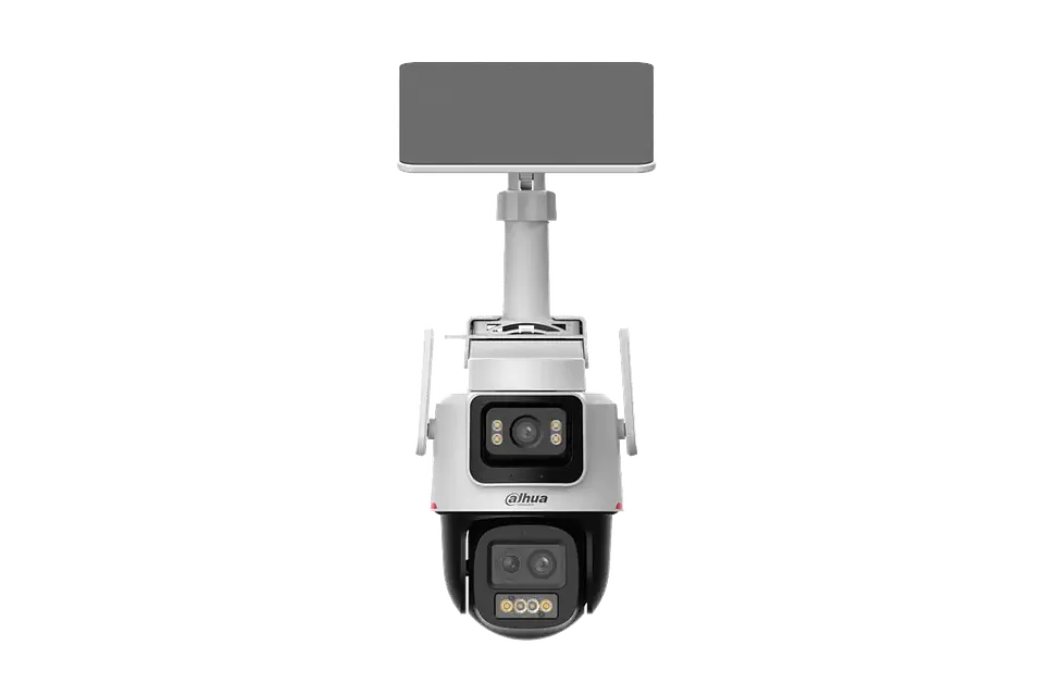 DH-IPC-PTS2649C-3E3Z-4GB20-0280B-PRO. 3+3MP WizColor Hybrid-zoom PT 4G Solar Power Network Camera 2